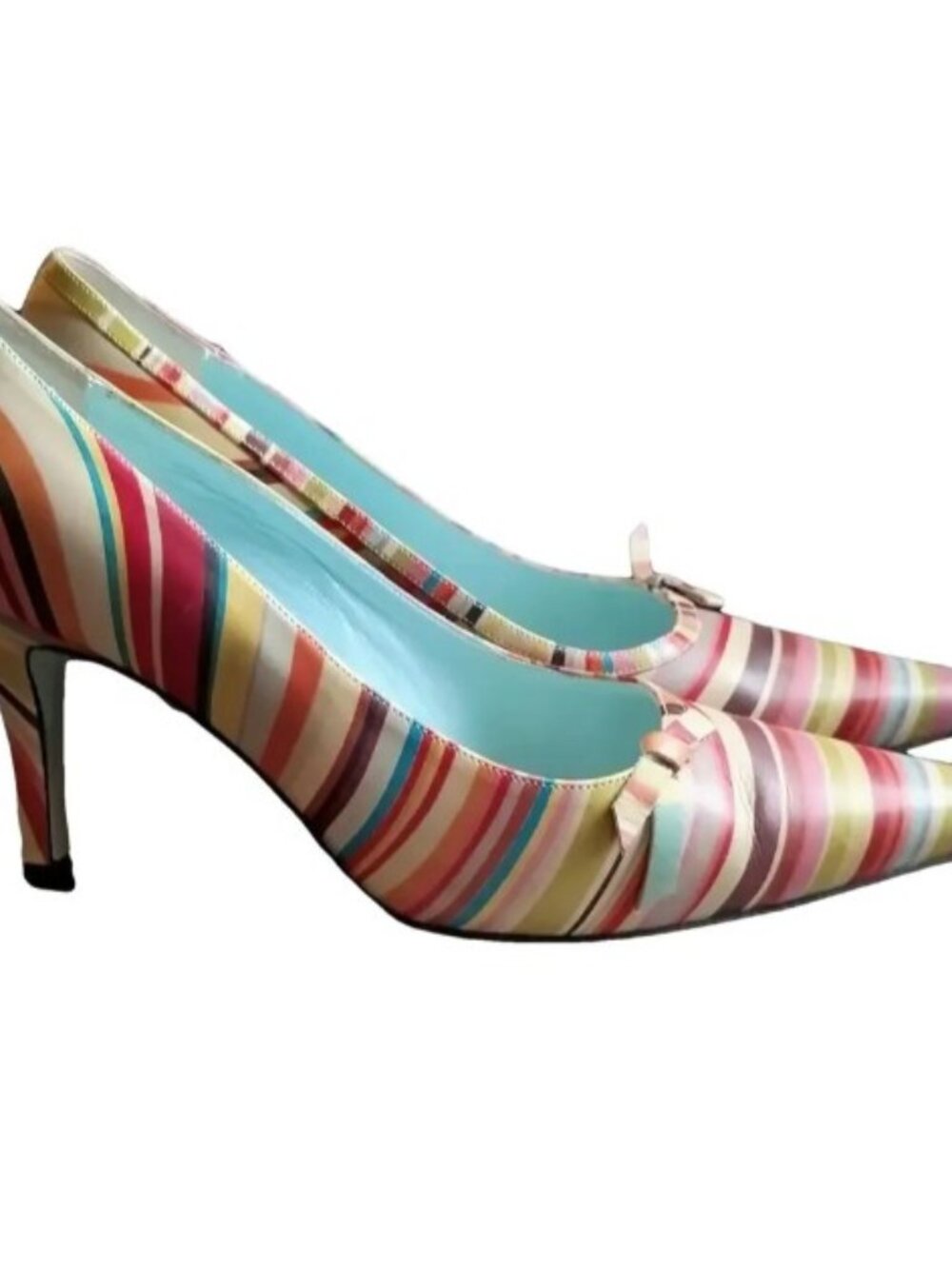 Paul Smith Swirl Striped Vintage Pumps 39/9 VINTAGE Collectors Item